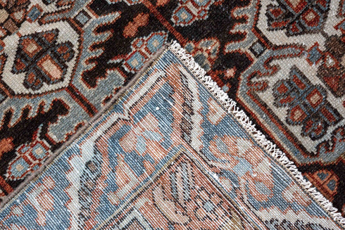 Antique Baktiary Area Rug (4' x 5')